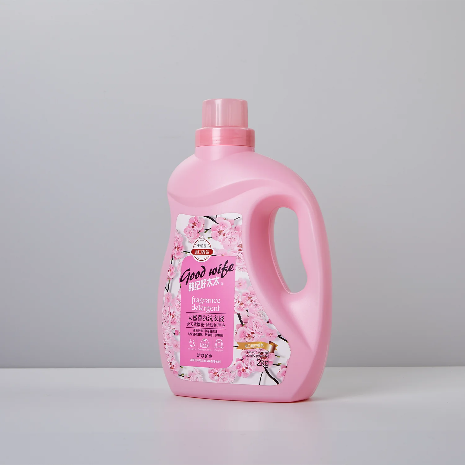 2L natural cherry blossom Fragrance Laundry detergent