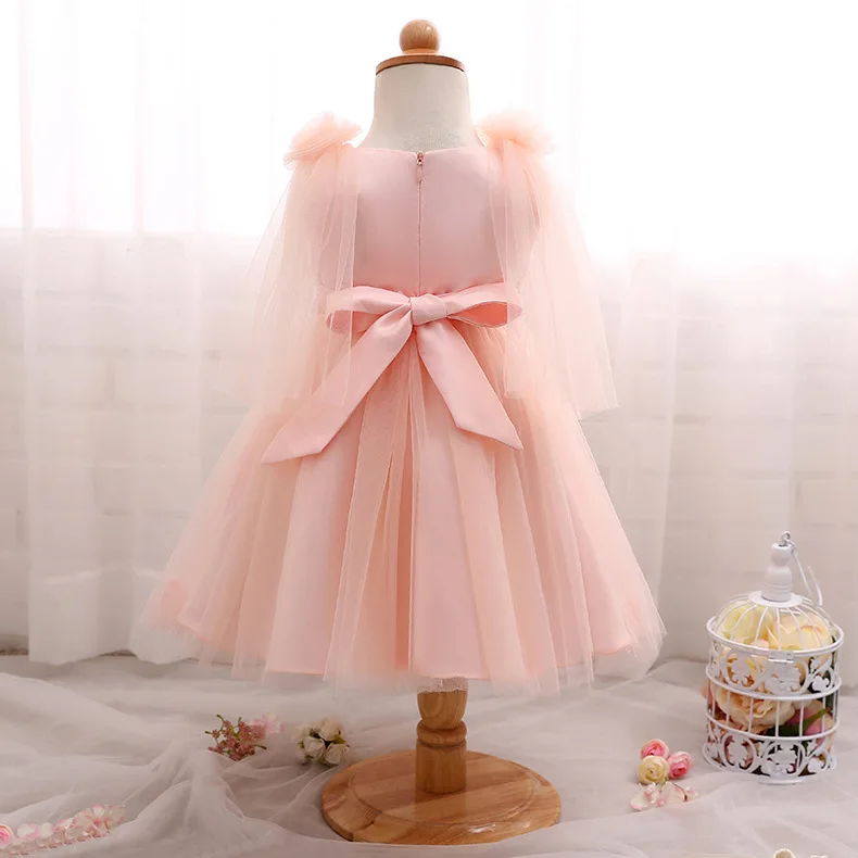 Princess Dress Kids Toddler Baby Girls Clothes Children Clothing Party Birthday Wedding Summer Short Sleeve Casual OEM Service