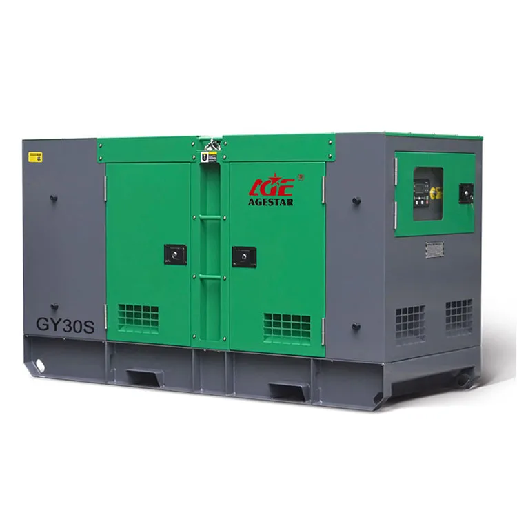 AGESTAR Электрический двигатель морской 27,5 кВА дизель-генератор