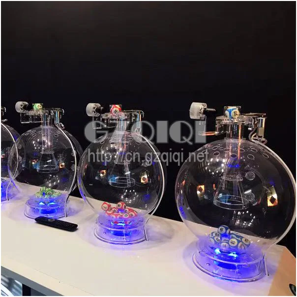 
Customzied made lottery machine with 5 charmbers with large capactiy 