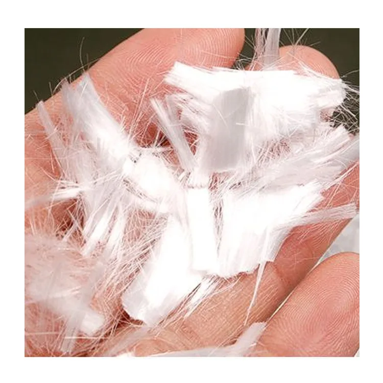 Polypropylene fiber is used as a mortar admixture for concrete cement mortar