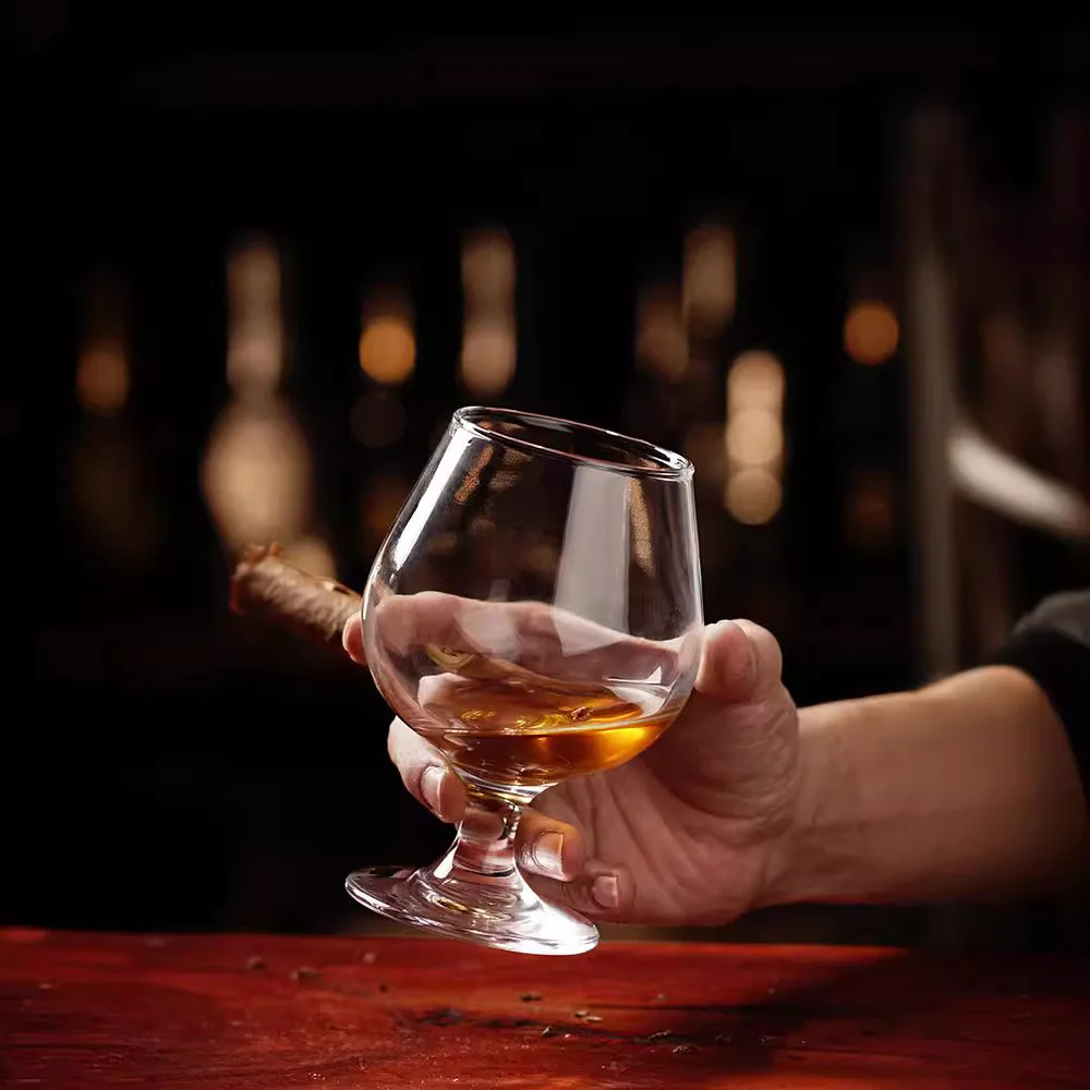 2024 China Wholesale clear Brandy Snifters Cognac Glasses Brandy Glasses Spirits Drinking Glass Snifters Beer Tasting Glasses