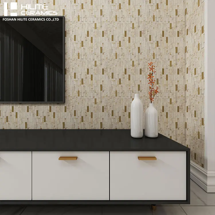Customized rough Kitchen bathroom natural stone marble tile mosaic