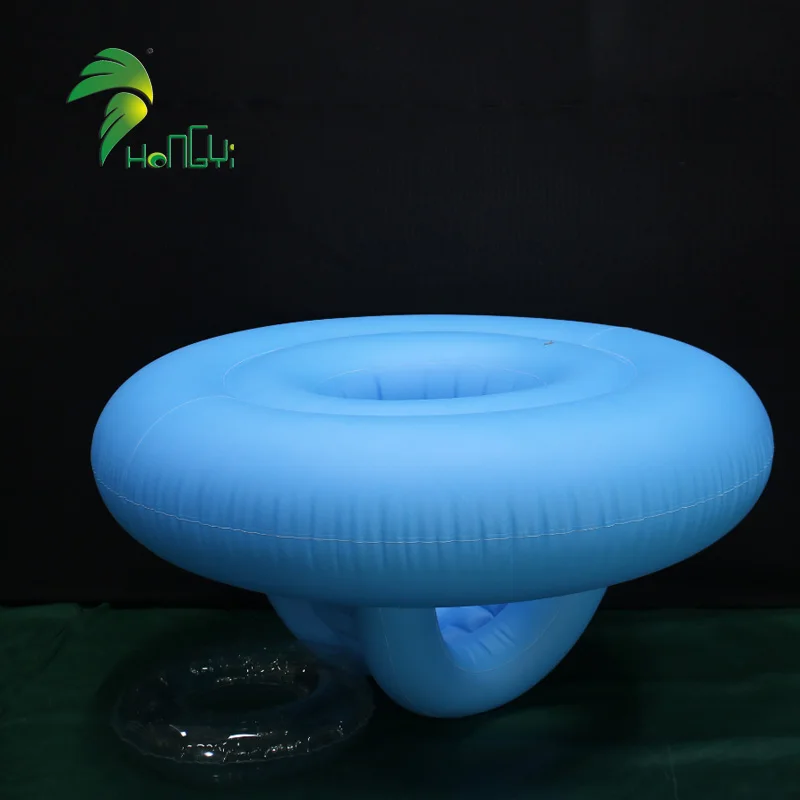 Customized inflatable blue swimming suit swimming ring inflatable swimming trunks