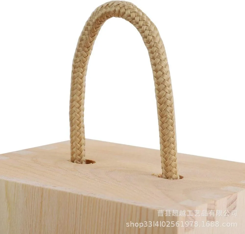 Wooden storage box Hand gift box Single wine box Holiday gift wrap