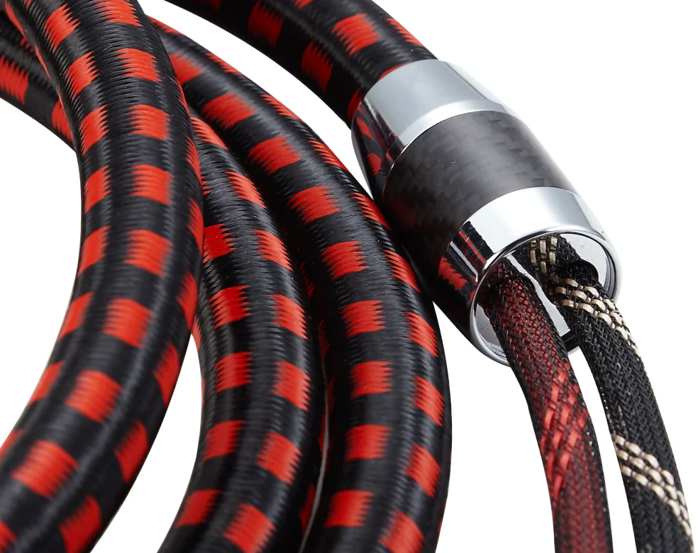 High end OFC 24k gold plated banana connector cable HiFi bare copper speaker wire cable