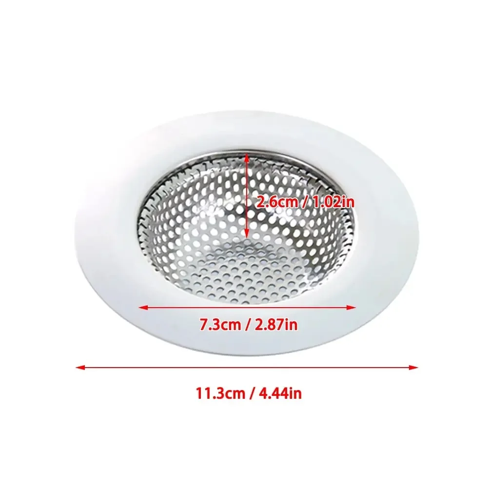 Kitchen Sink Strainer Stopper Cover Stainless Steel Bathroom Basin Hair Catcher  Floor Waste Plug Sink Filtre Kitchen Supplies