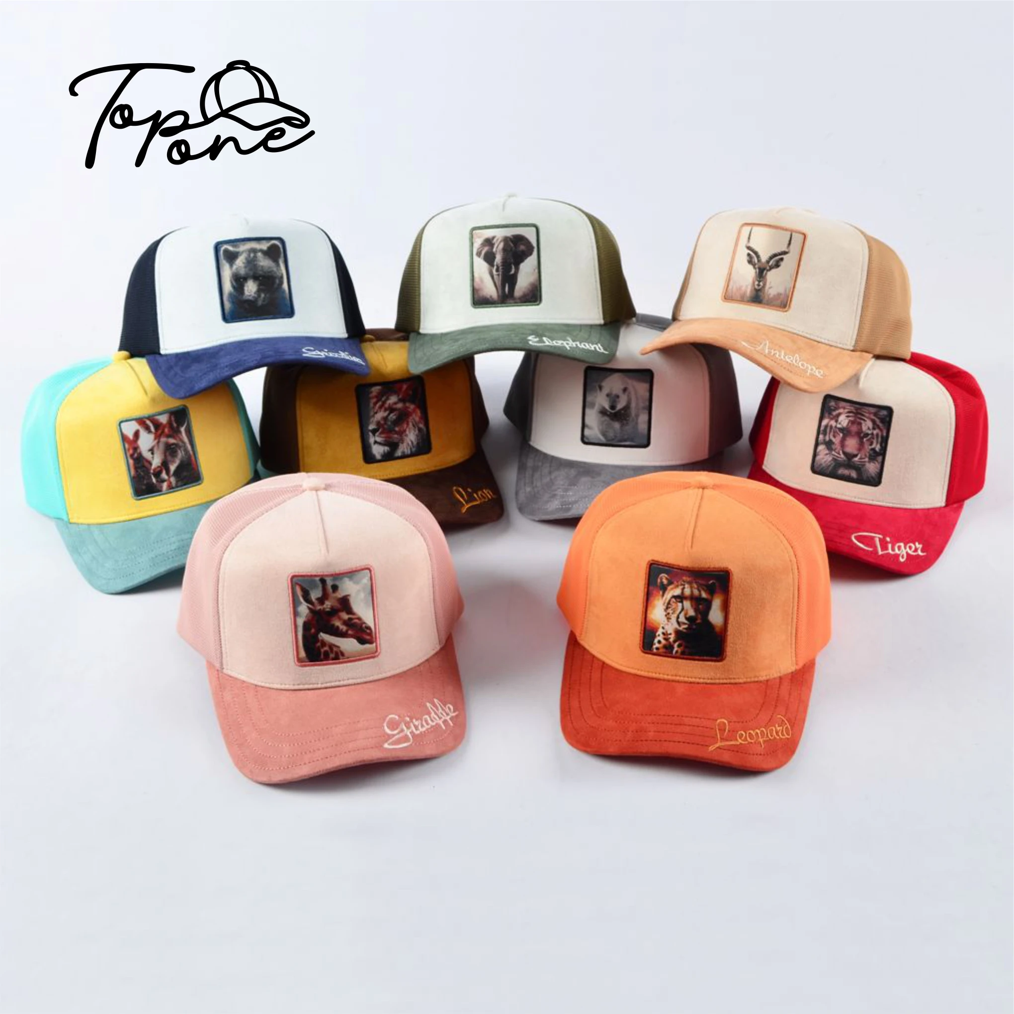 Factory Price Wholesale Unisex Embroidery Logo Luxury Baseball Cap Animal Elephant Tuckers Hats For Men