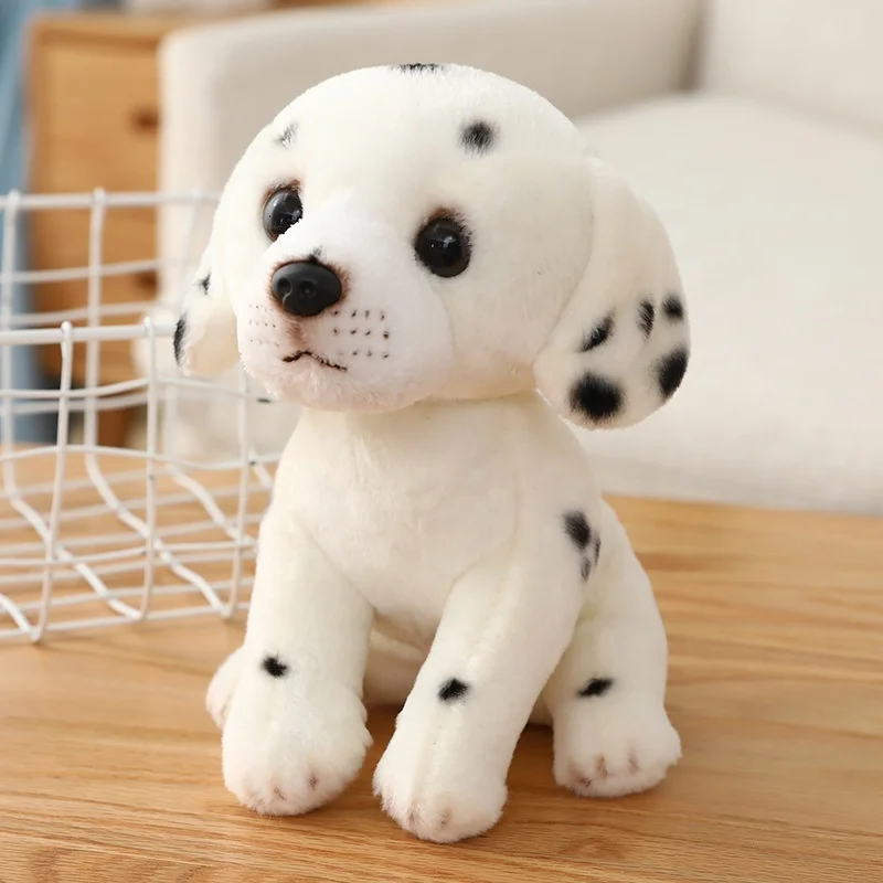wholesale simulation german shepherd dog plush toy custom husky dalmatians stuffed animal toys