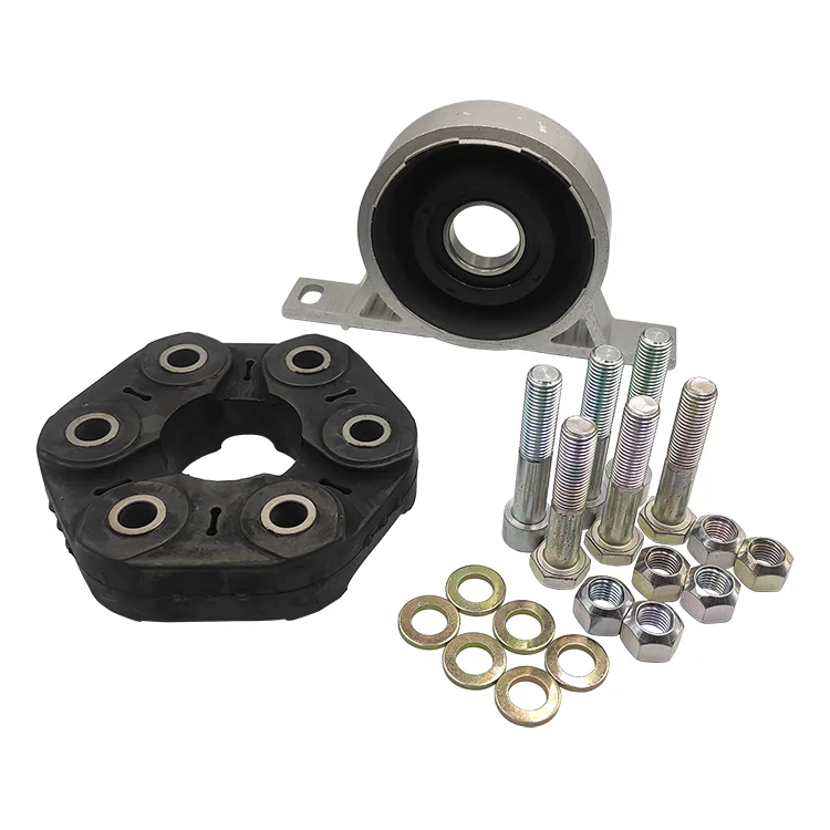 Hot Sale Driveshaft Drive Shaft Flex Disc Joint + Center Support Bearing Set for BMW E60 F10