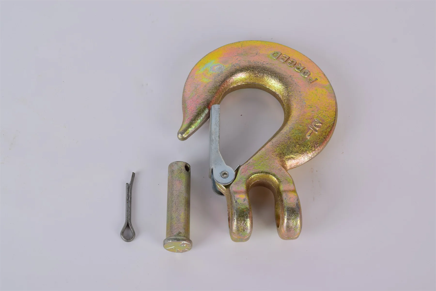 Cheap New Product Manufacturer G80 Forged Alloy Steel Self-locking Hook for Heavy Industry