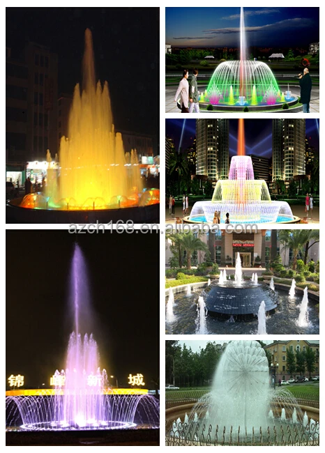 Programmed Control Modern Square Dancing Water Fountain Design