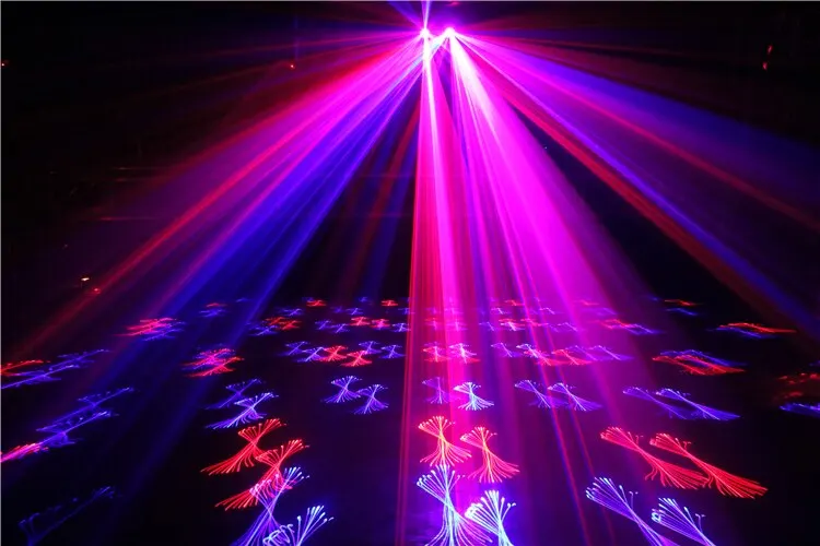Hot sell dj laser light 2W full color RGB mini disco laser projector animation laser home party night club bar show light