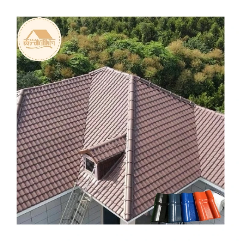Modern Lightweight White PVC Corrugated Roof Tiles Thick ASA Insulated Plain Shingles House Bamboo Building UPVC Roof Sheet Park