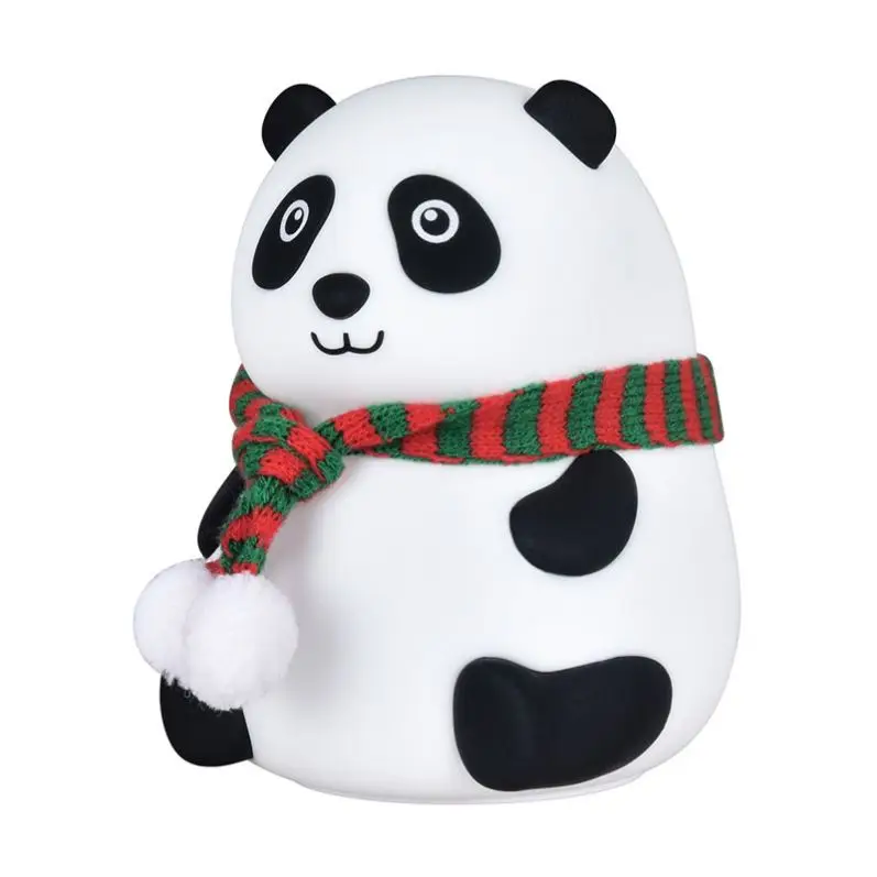 
Cute Panda Eye Protection Baby Led Home Decoration Silicone Night Light For Kids 
