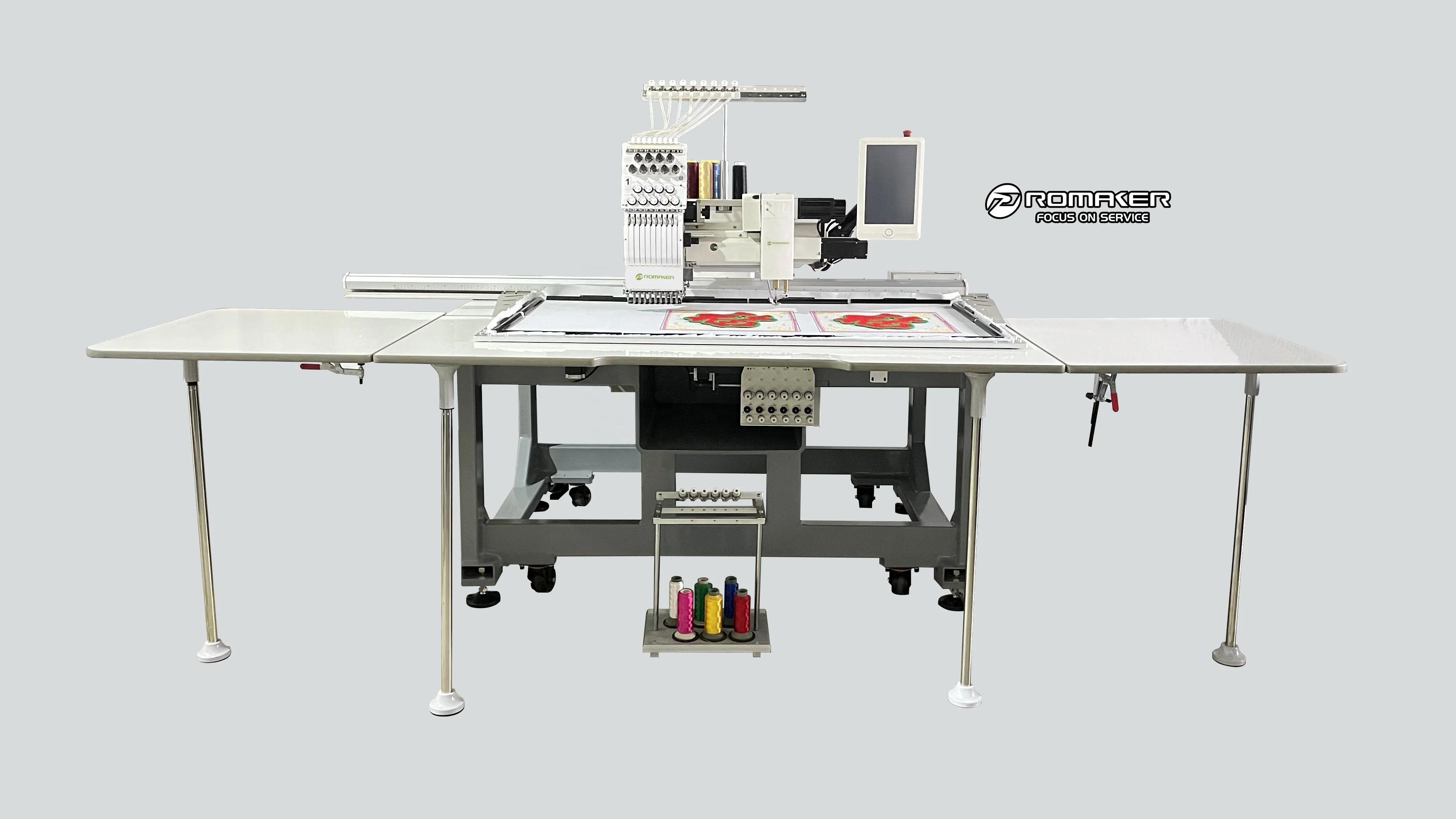 computerized single head chenille heads chain stich textile machinery janome embroidery machine for sale