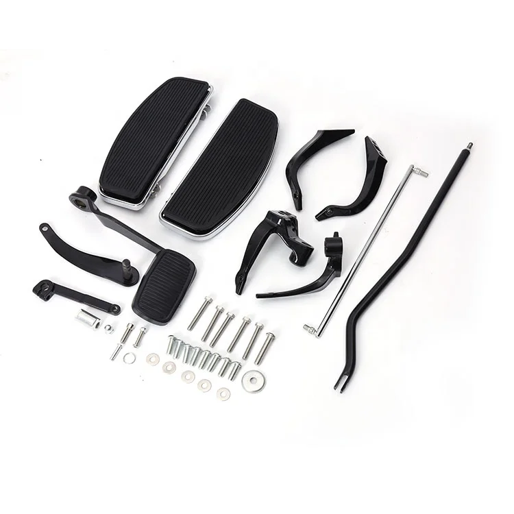 Forward Controls Foot Pegs Linkage Levers For Harley Dyna Operations Low Rider Street Bob Super Wide Glides2018up