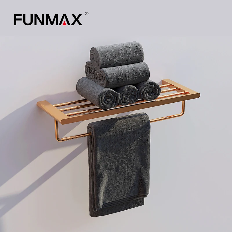 Oem/Odm New Design Wall Mounted Copper Brass Bathroom Set Accessories Bath Hardware Sets