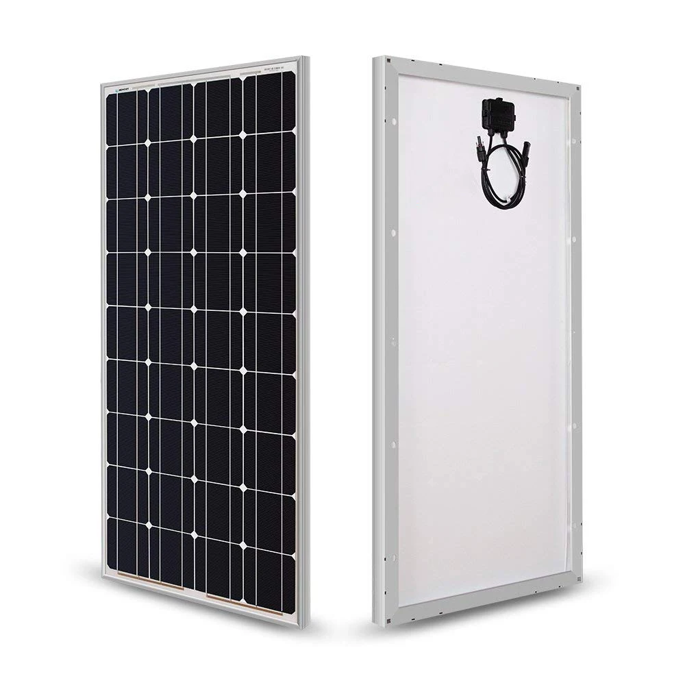 100 Watts 12 Volts Monocrystalline Solar Panel
