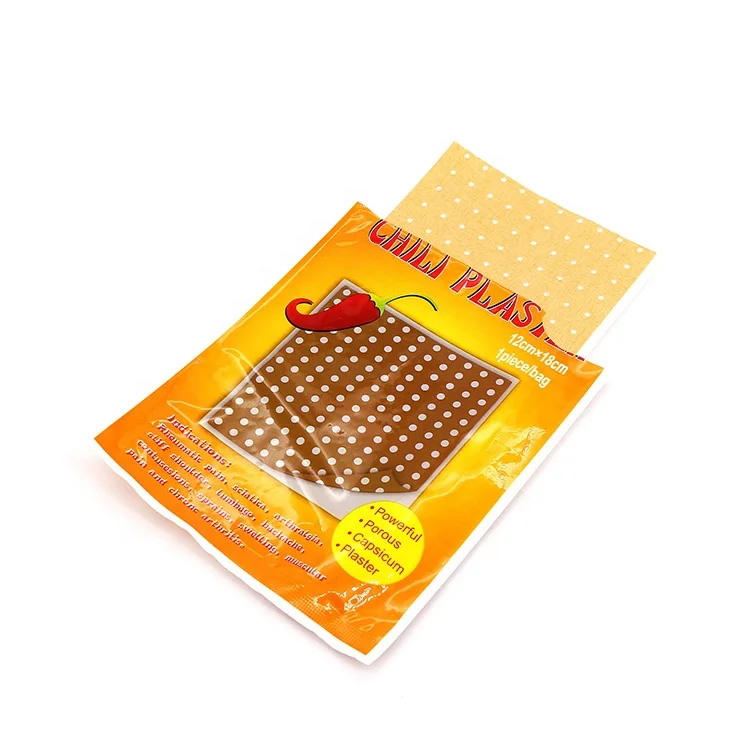 Hot Porous Capsicum Pain Relief Plaster Comfortable