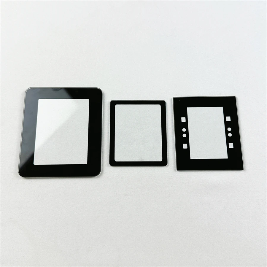 0.5mm 1mm 2mm 3mm Custom Cut Thin Corning Gorilla Tempered Glass Silk Screen Printing Glass Touch Screen Protection For LCD TV