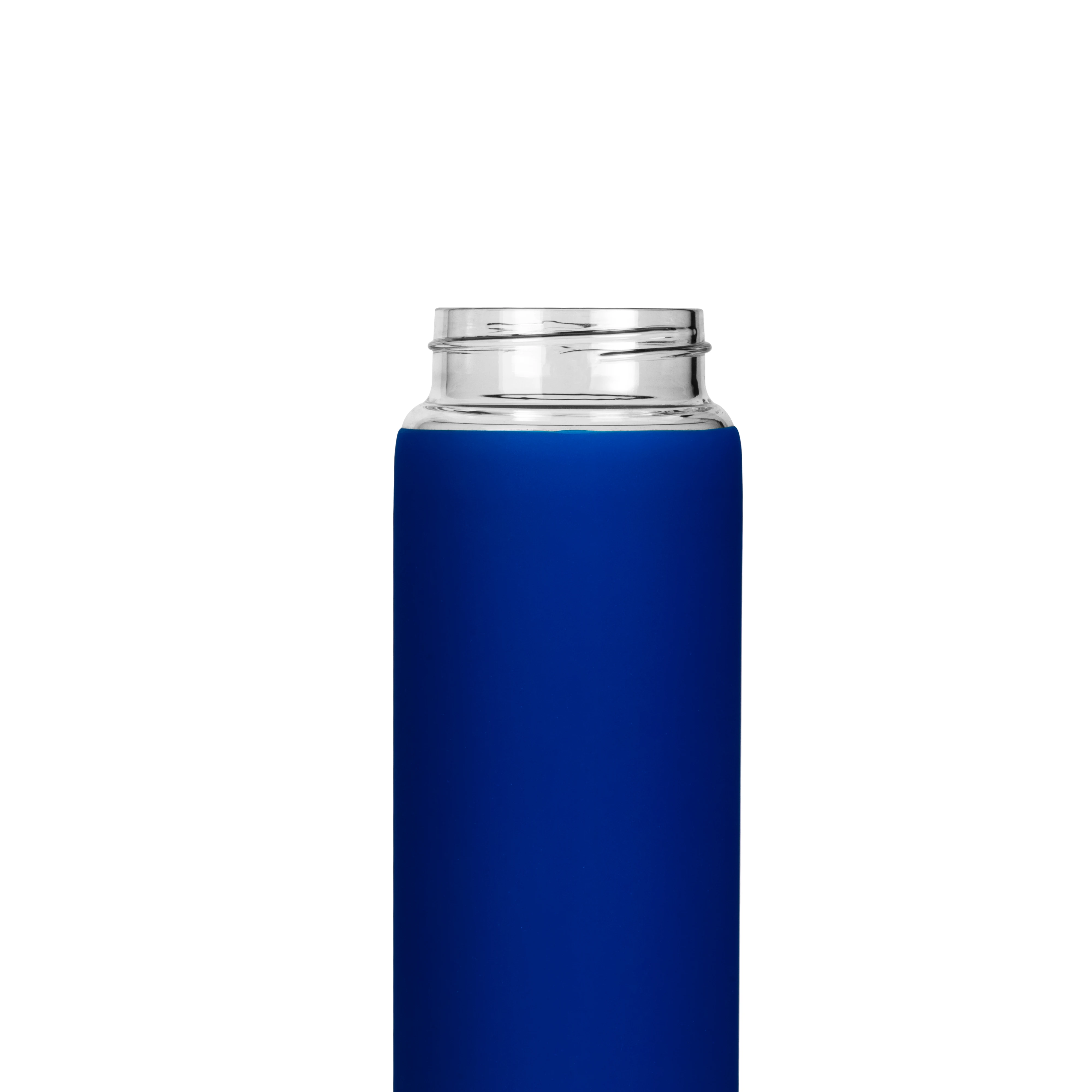 2022 colorful recycled silicone sleeve cycling sports glass water bottle