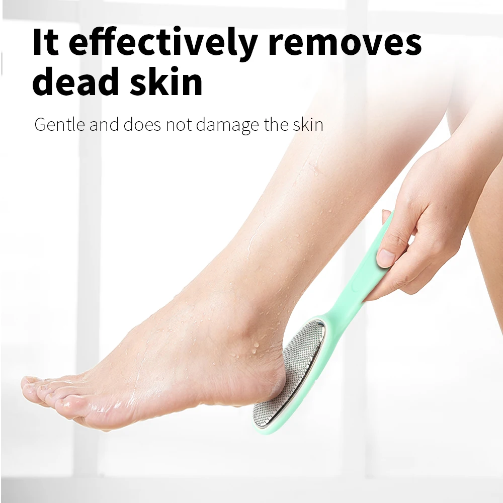 9-Piece Professional Home Manicure Pedicure Kit Callus Removal Foot Scrub and File Set for Nail Art and Beauty