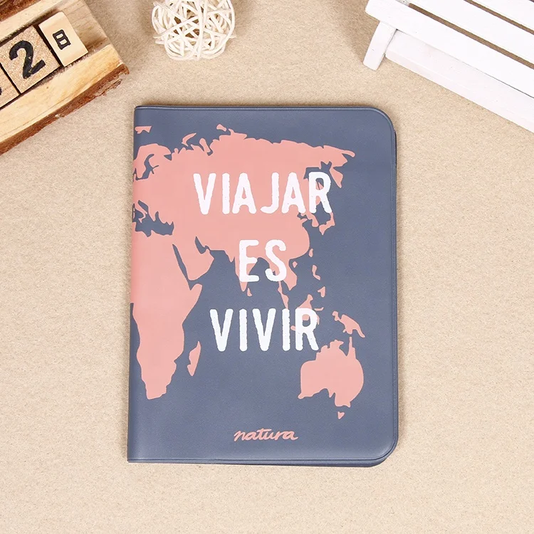 Hot Selling Passport Cover Customize Logo Clear PVC Passport Cover for Traveling