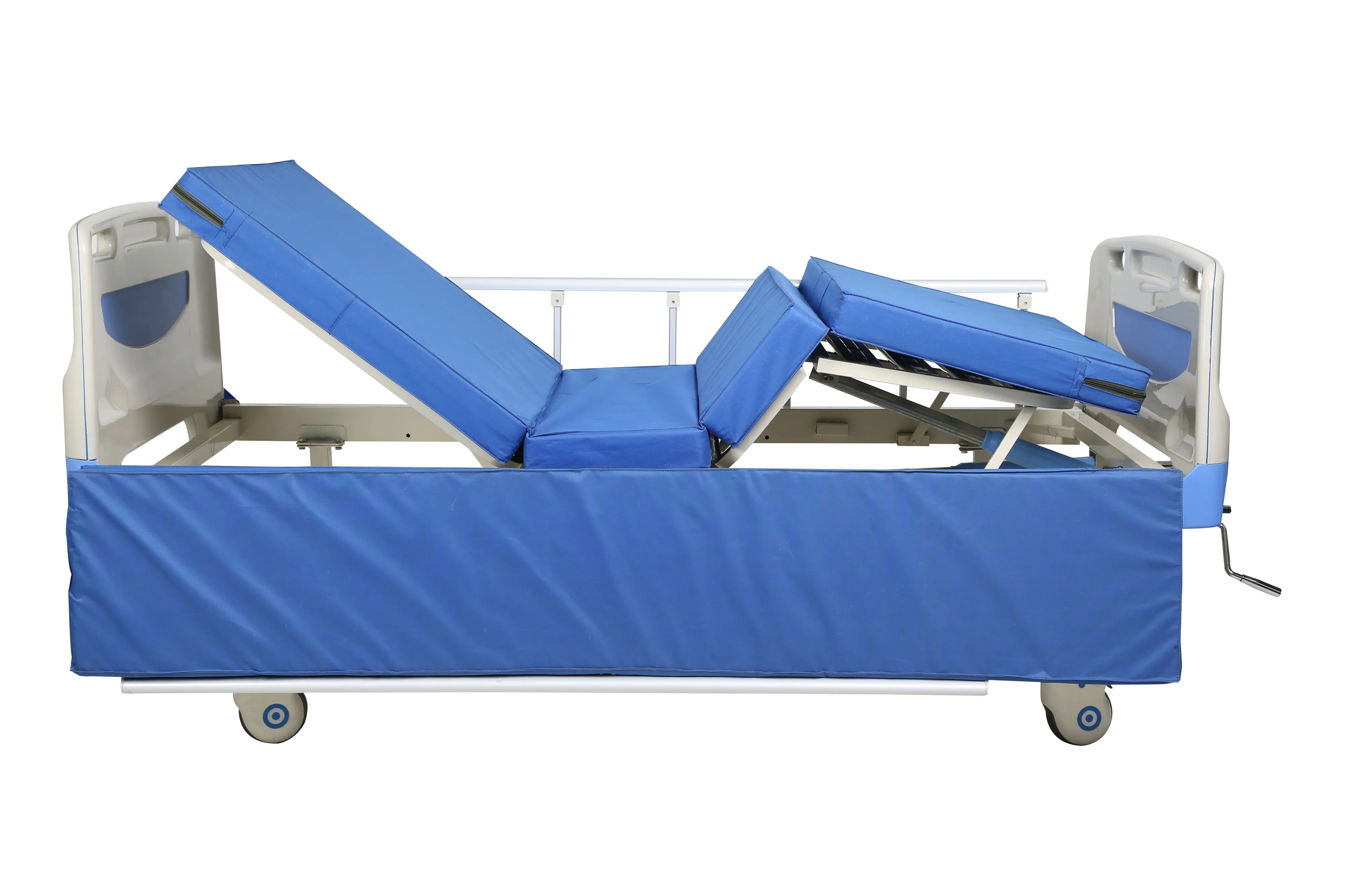 Manual hospital bed, manual double crank hospital bed, manual two function hospital bed 2 cranks