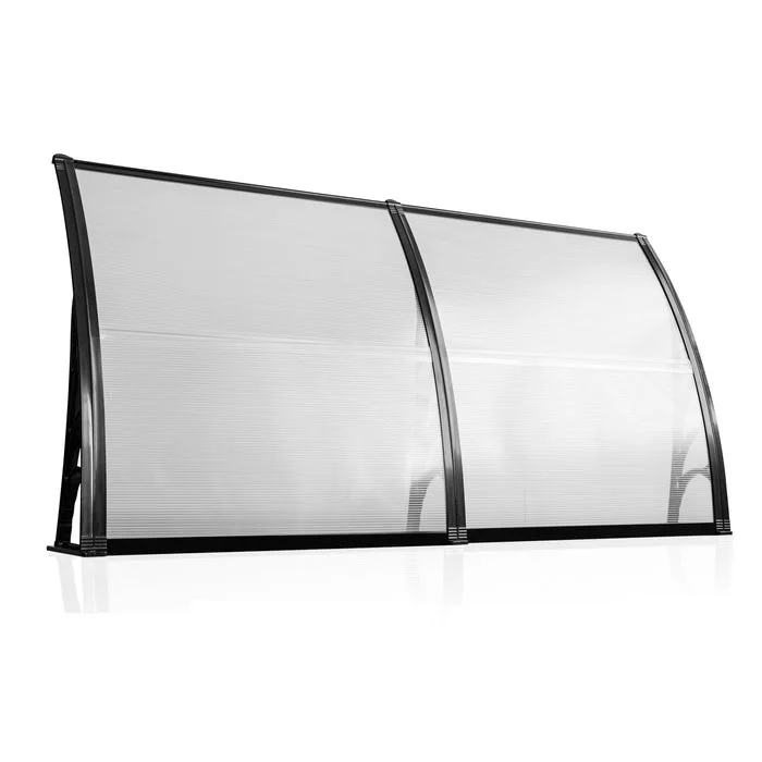 Rain Cover Canopy Aluminum Awning Window For House Multiple Sizes Door Awning Uv Protected Front Door Awning