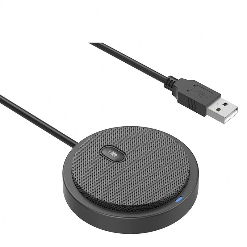 High End Customized Omnidirectional Video Camera External Mic Wired Digital Conference Microphone System