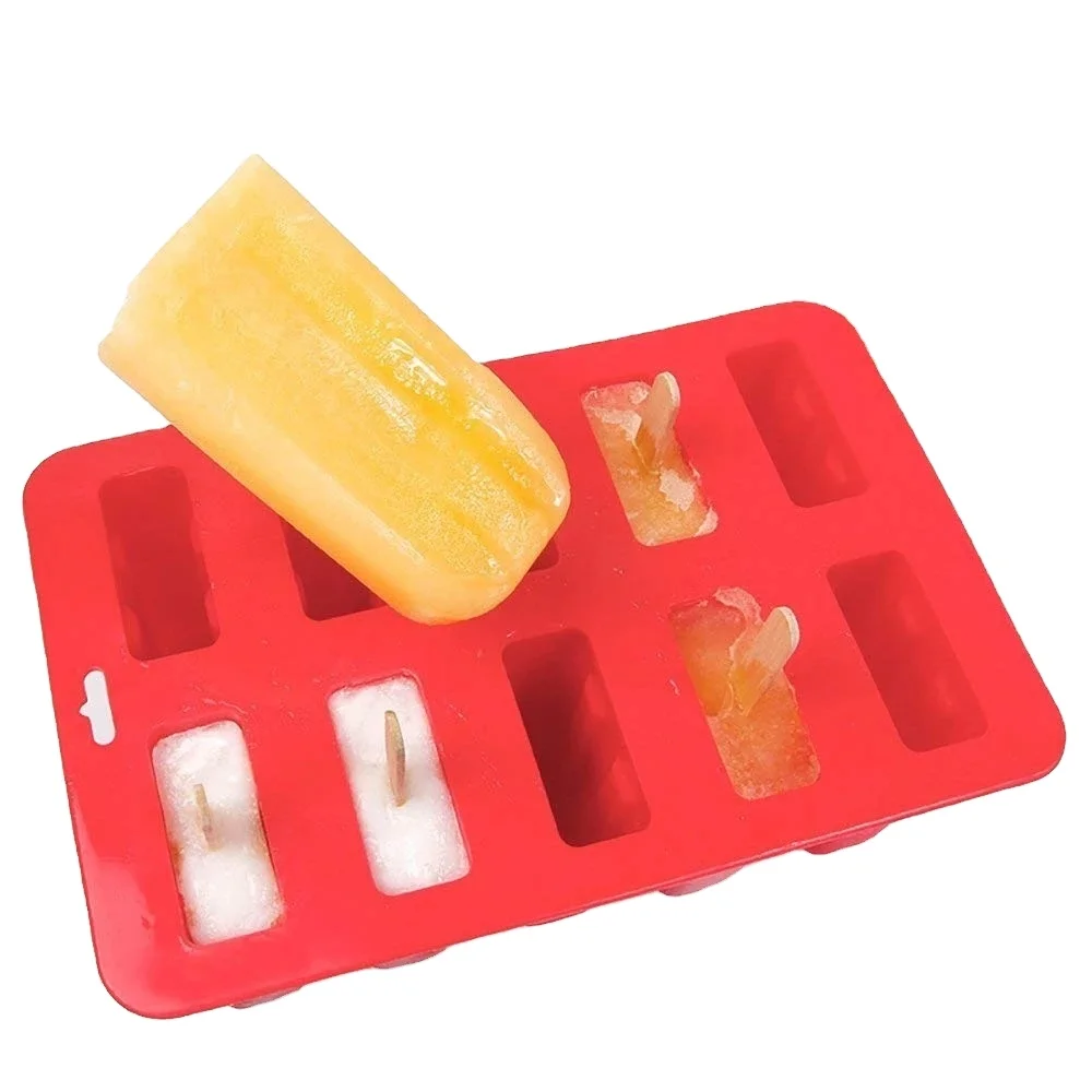 Ice Pop Makers Food Grade Silicone Popsicle Mold Ice Cream Tray Summer Cool Ice Mold