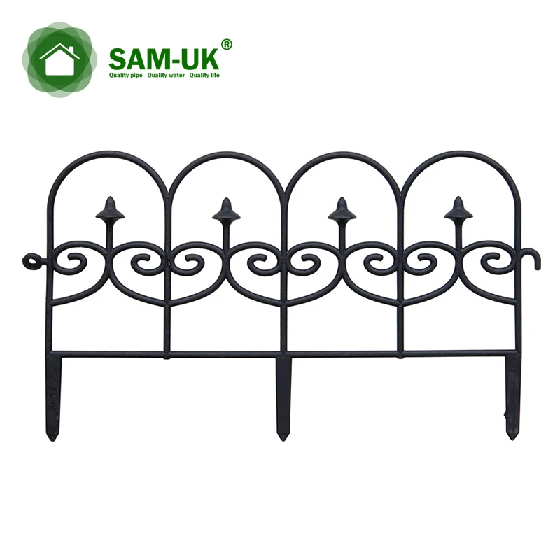 PVC PP the Latest Classical Garden Fence Is Environmentally Friendly and Durable