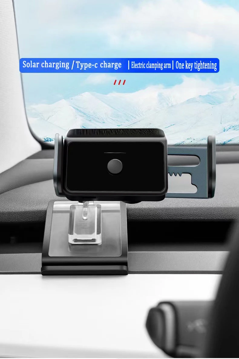 Универсальная подставка для GPS Tesla Model 3 Y-образное крепление на воздуховод солнечный кронштейн автомобильный держатель мобильного