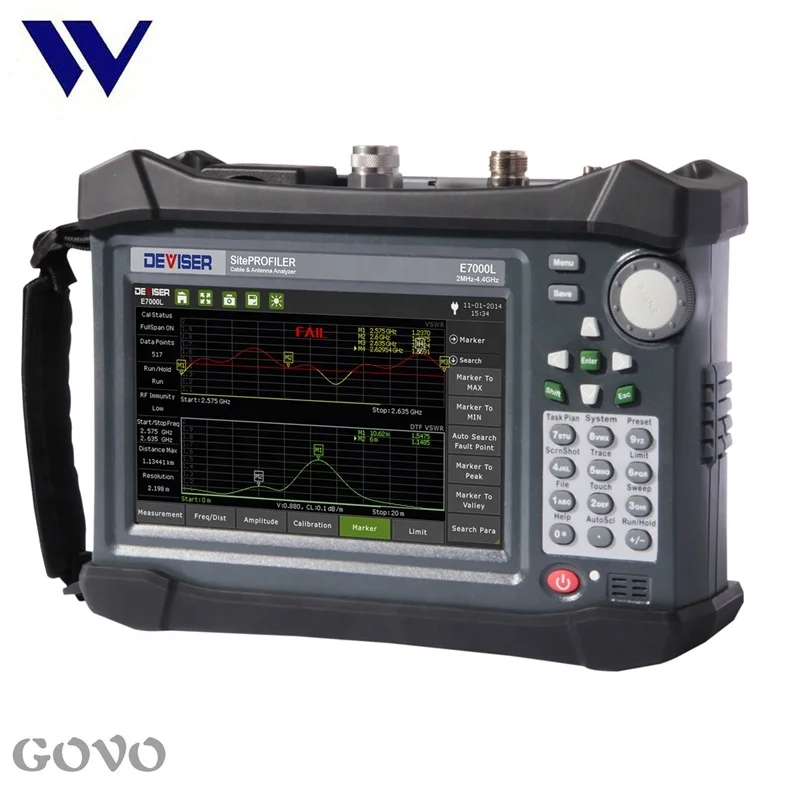 DEVISER 8.4 inch screen SignalPROFILER E7042B Spectrum Analyzer 2MHz~4GHz RF Analyzer