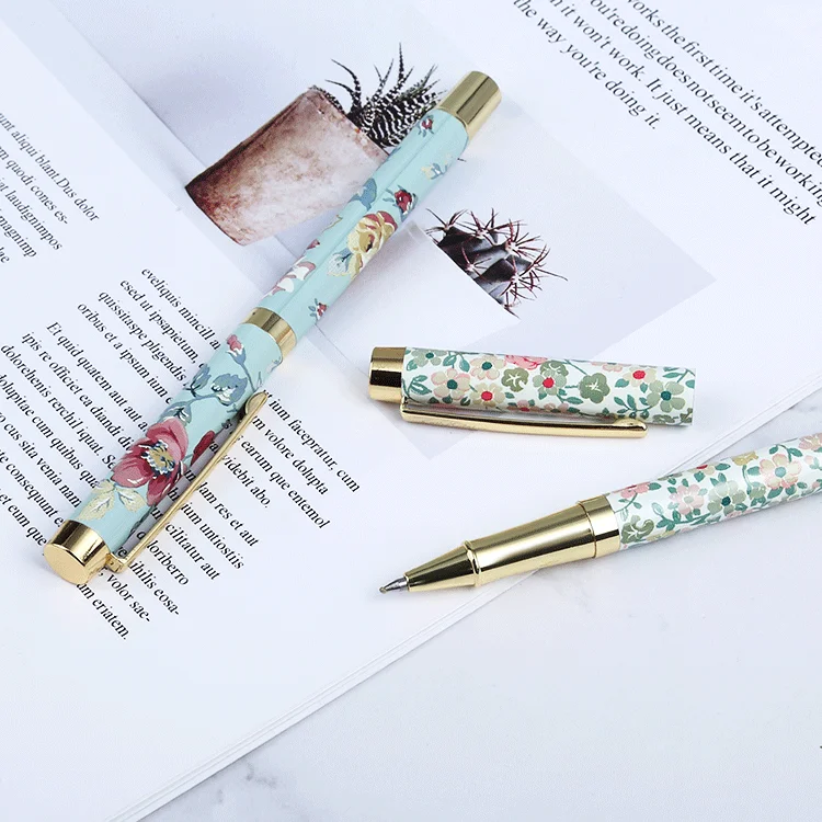 TTX Wholesale Spot Supply Ballpoint Pen Multicolor Custom Logo Creative Signature Metal Pen