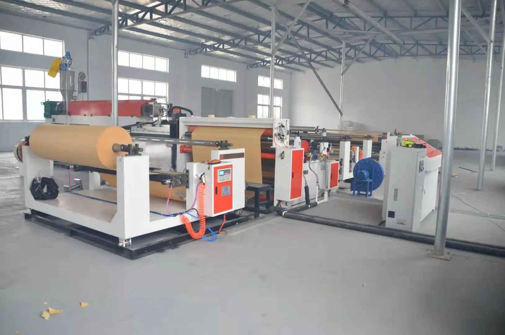 Automatic Single Side Extrusion Lamination Pe Coating Paper Machine