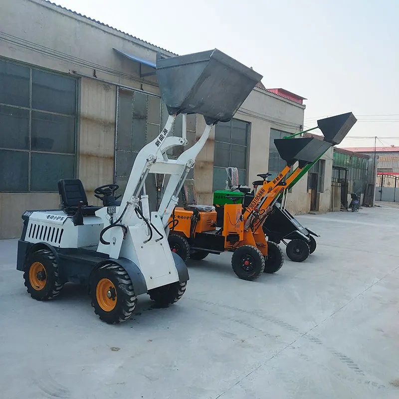 Cheap Drive Mini Electric Loader Crawler Wheel  Loader for Sale