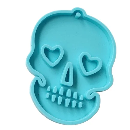 Resin Epoxy Silicone Holographic shape Molds Holo resin keychain silicone Mould