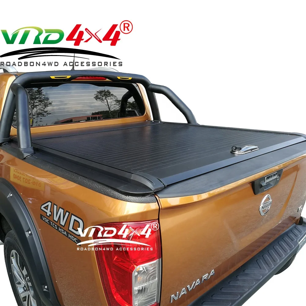 Алюминиевая крышка затвора VRD4X4 черный 4x4 автомобильные запчасти для кровати роликовая Hilux Navara Ranger