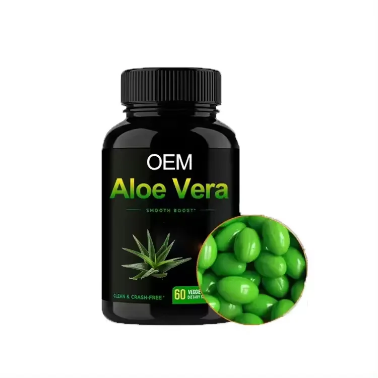 OEM ODM fat burn aloe vera capsules for constipate and weight loss