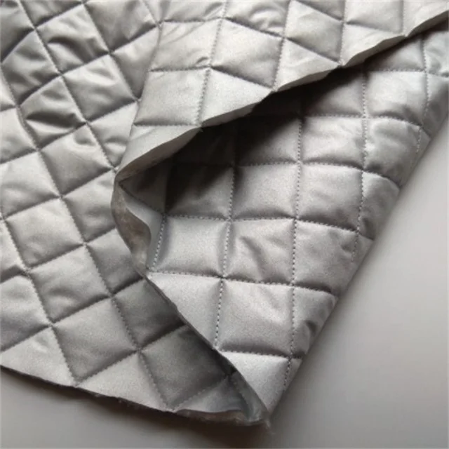 Двухсторонняя Водонепроницаемая Стеганая теплоизоляционная ткань с серебряным покрытием