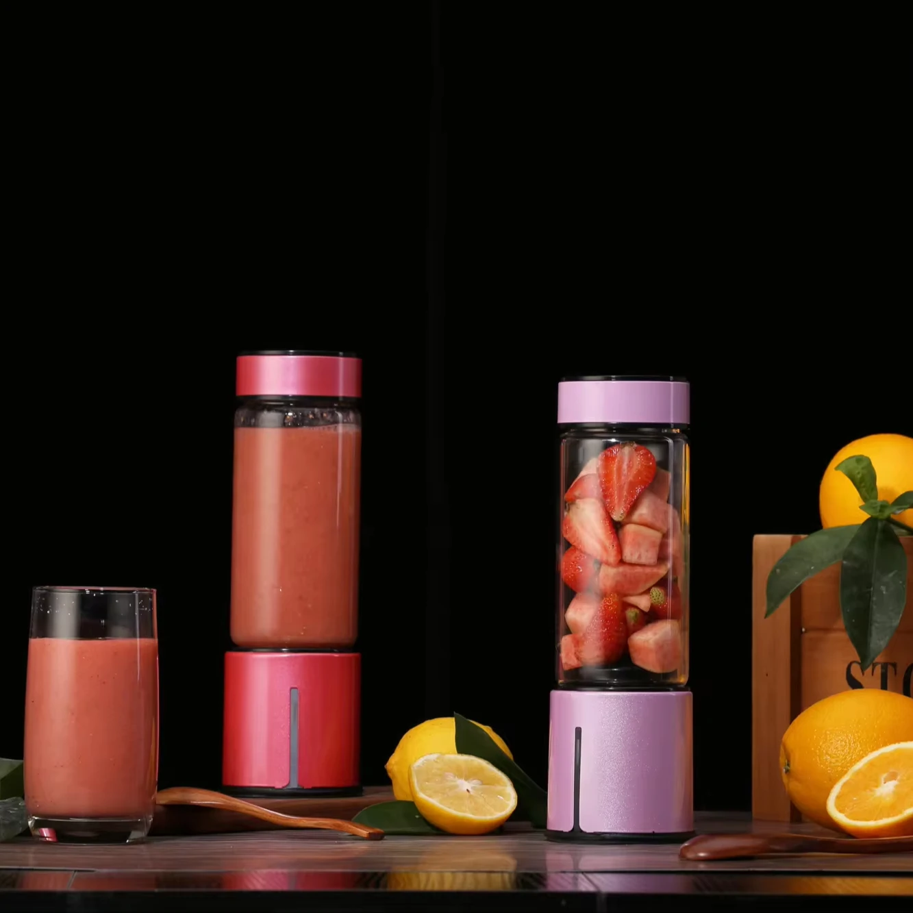 Wholesale Usb Rechargeable Mini Juicer Blender Travel Portable Blender USB Electric Fruit Juicer Cup