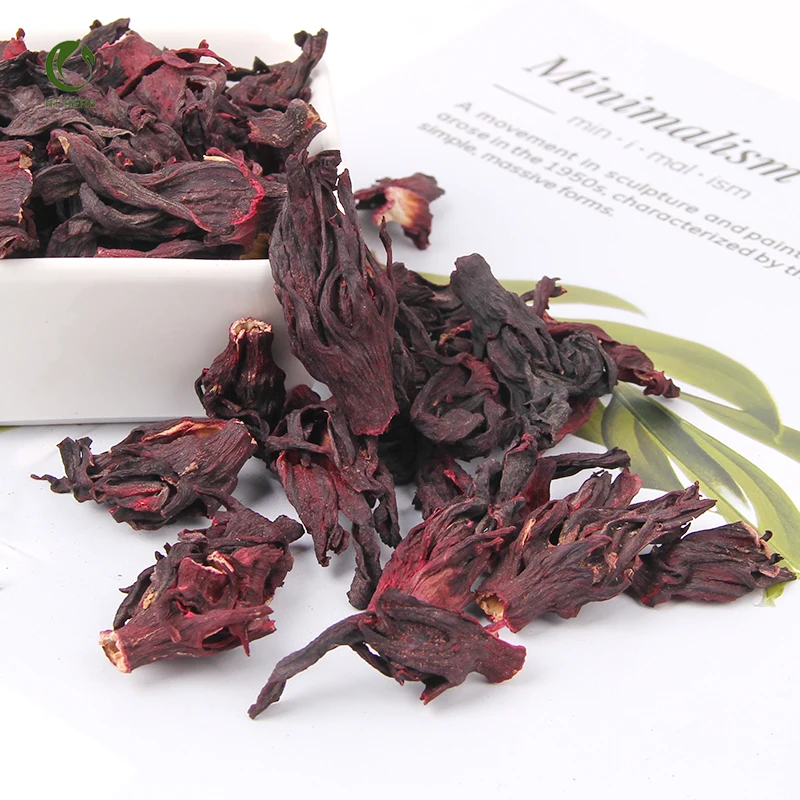 Hibiscus High Quality  Dried Roselle Flower Herbal Tea Dried Hibiscus Flowers