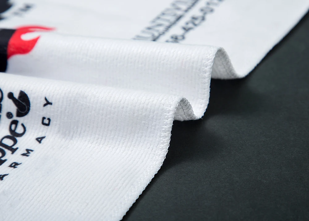 wholesale cheap price Custom Personalized Printed microfibre golf towel custom logo microfiber