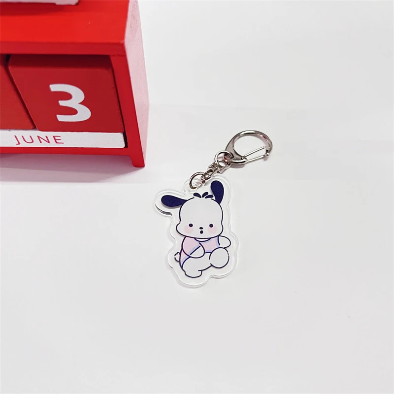 TLB Custom Acrylic Keyring Double Side High Penetration Acrylic Keychain Custom Diy Image Keychain Pendant School BagAccessories