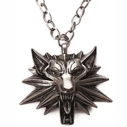 Лидер продаж на Amazon, мужское ожерелье с волком Ведьмака 3 дикой охоты