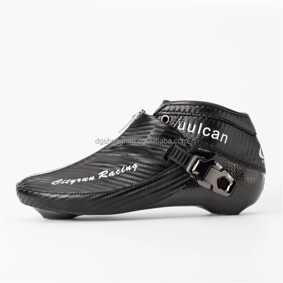 Kids Professional full carbon roller Speed Hockey Skates Boot