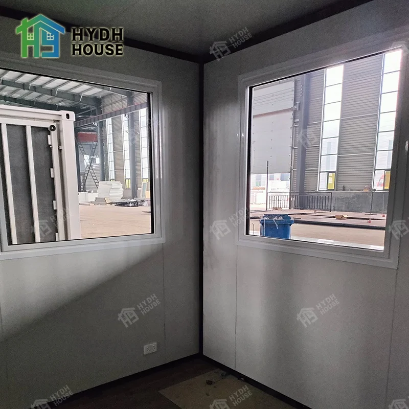 Easy Install Modular Prefab House Hurricane-Proof Expandable Design for Families Use Kiosk Bathroom Warehouse Apartment