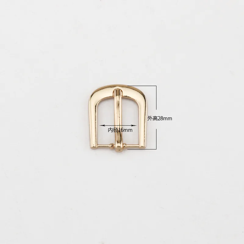 Alloy metal needle buckle watch strap pin buckle custom school bag backpack metal clip belt adjustable buckles for handbag shoes